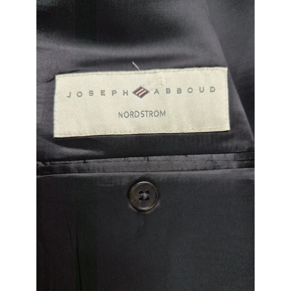 Joseph Abboud Mens Silk Wool Sports Coat 44R Multicolor USA 3 Button Check